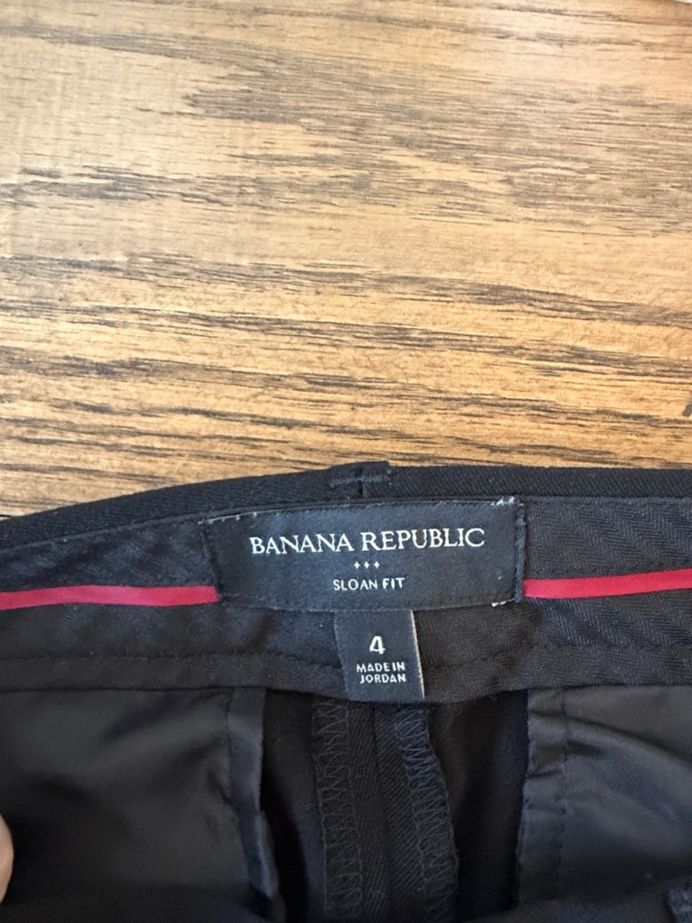 Banana Republic Black Sloan Fit Pants - Picture 4 of 5